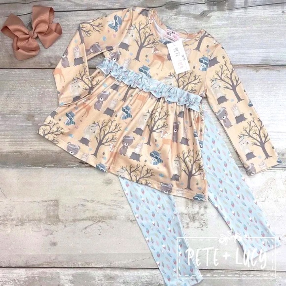 PETE+LUCY | Girls Boho Woodland Set